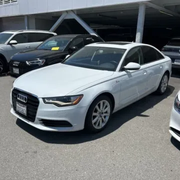 White 2014 Audi A6 3.0T quattro Premium Plus for sale in Carlstadt, NJ