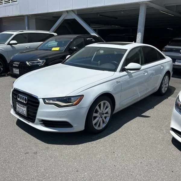 White 2014 Audi A6 3.0T quattro Premium Plus for sale in Carlstadt, NJ