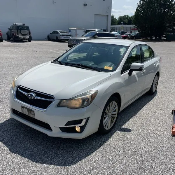 White 2015 Subaru Impreza 2.0i Limited for sale in Carlstadt, NJ