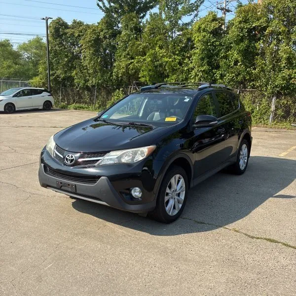 Black 2015 Toyota RAV4 Limited for sale in Carlstadt, NJ