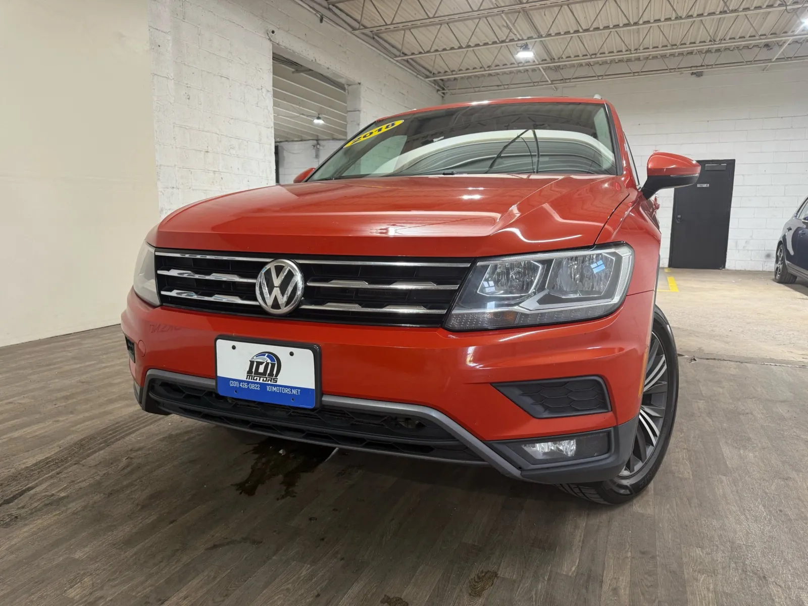 Orange 2018 Volkswagen Tiguan 2.0T SEL 4Motion for sale in Carlstadt, NJ