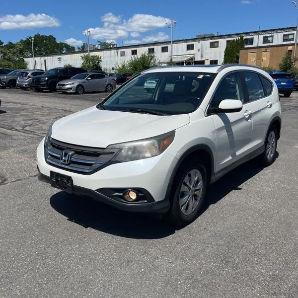 White 2013 Honda CR-V EX-L for sale in Carlstadt, NJ