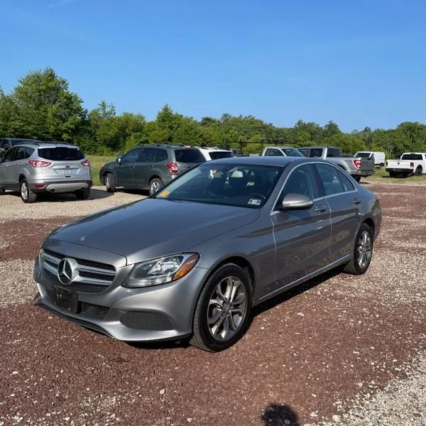 Gray 2015 Mercedes-Benz C-Class C 300 4MATIC for sale in Carlstadt, NJ