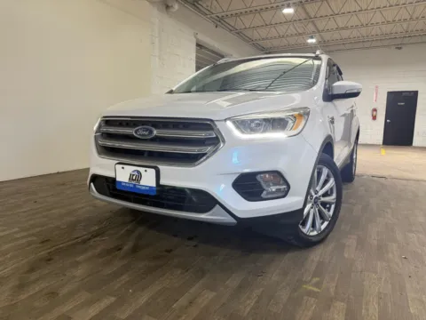 White 2017 Ford Escape Titanium for sale in Carlstadt, NJ