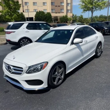 White 2015 Mercedes-Benz C-Class C 400 4MATIC for sale in Carlstadt, NJ