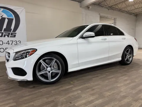 White 2015 Mercedes-Benz C-Class C 400 4MATIC for sale in Carlstadt, NJ