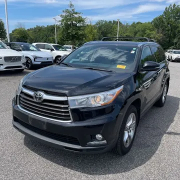 Black 2015 Toyota Highlander Limited Platinum for sale in Carlstadt, NJ