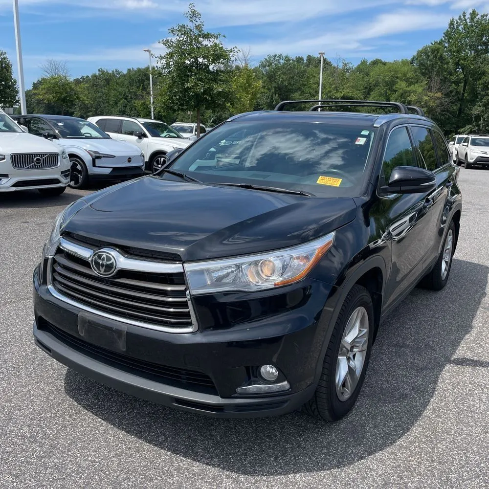Black 2015 Toyota Highlander Limited Platinum for sale in Carlstadt, NJ