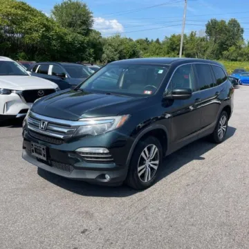 Green 2017 Honda Pilot EX-L for sale in Carlstadt, NJ