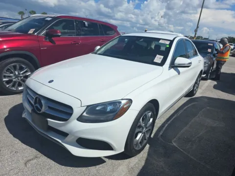 White 2016 Mercedes-Benz C-Class C 300 4MATIC for sale in Carlstadt, NJ