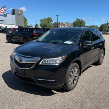 Black 2014 Acura MDX SH-AWD w/Tech w/RES for sale in Carlstadt, NJ