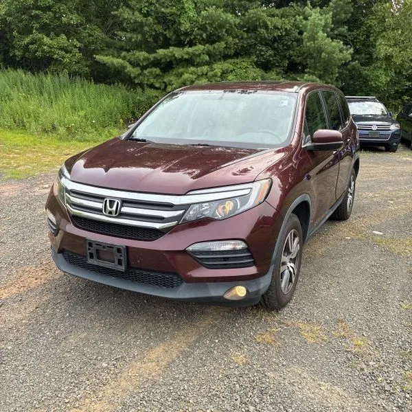 Red 2017 Honda Pilot EX-L w/Navi for sale in Carlstadt, NJ