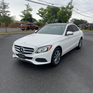 White 2016 Mercedes-Benz C-Class C 300 4MATIC for sale in Carlstadt, NJ
