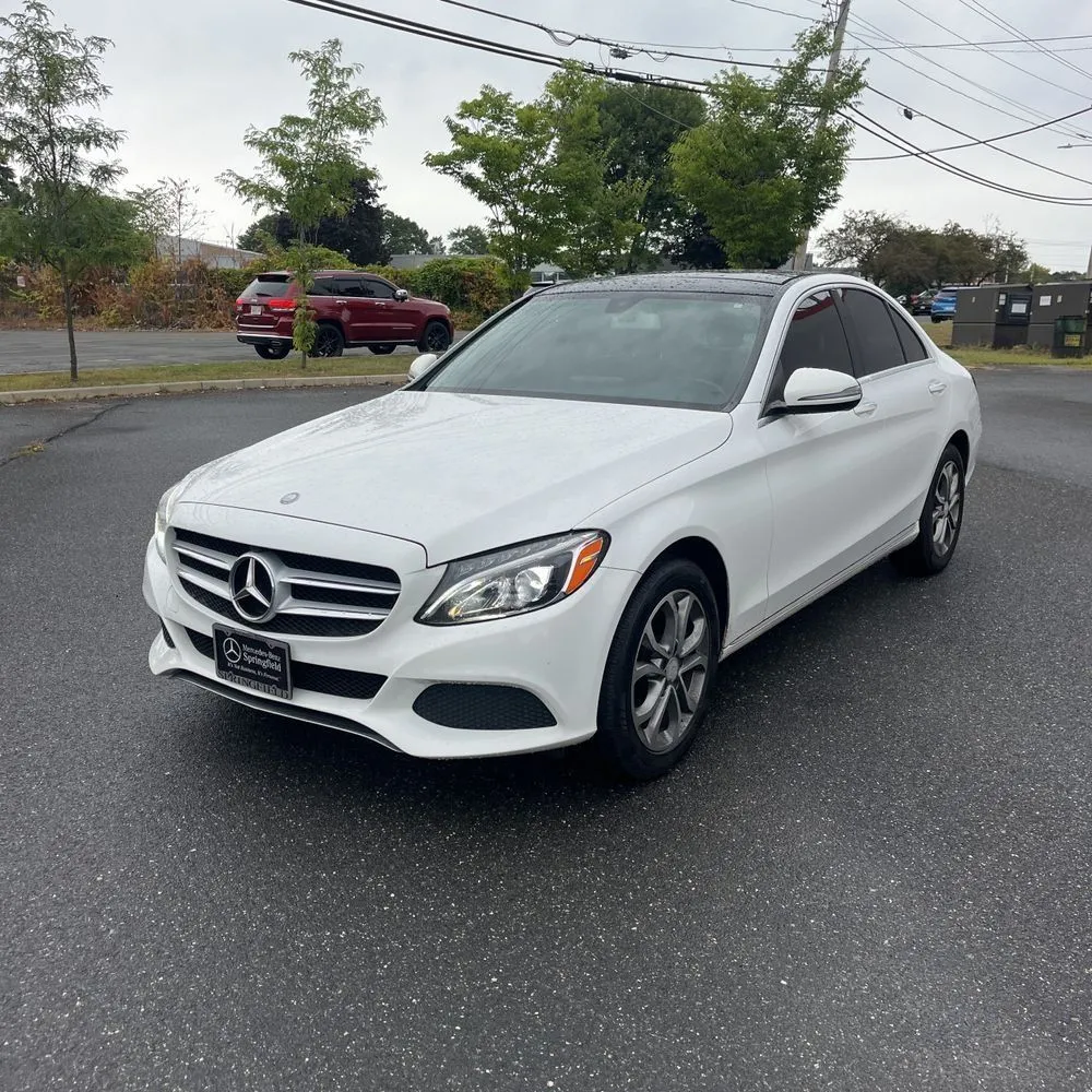 White 2016 Mercedes-Benz C-Class C 300 4MATIC for sale in Carlstadt, NJ