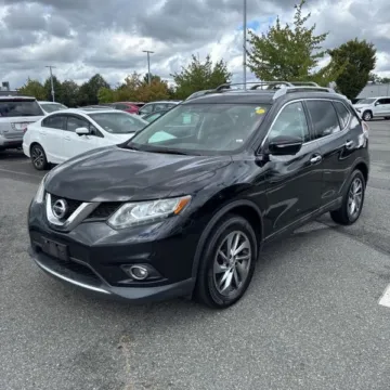 Black 2014 Nissan Rogue SL for sale in Carlstadt, NJ