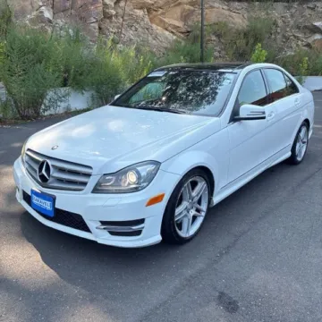 White 2013 Mercedes-Benz C-Class C 300 Sport 4MATIC for sale in Carlstadt, NJ