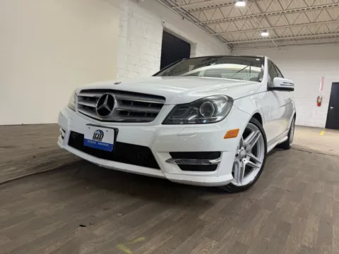 White 2013 Mercedes-Benz C-Class C 300 Sport 4MATIC for sale in Carlstadt, NJ