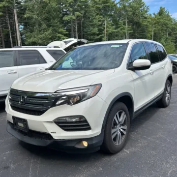 White 2017 Honda Pilot EX-L for sale in Carlstadt, NJ