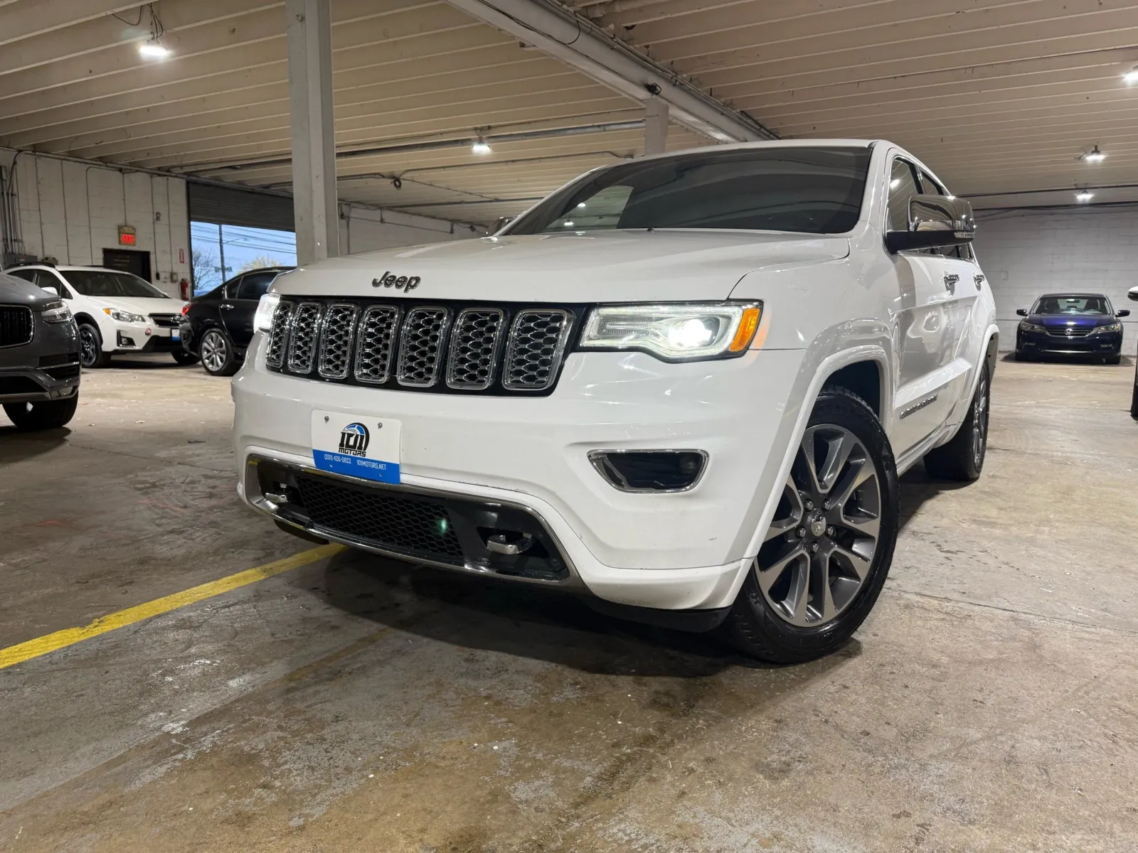 White 2018 Jeep Grand Cherokee Overland for sale in Carlstadt, NJ