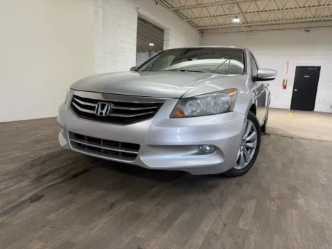 Silver 2012 Honda Accord EX-L V6 for sale in Carlstadt, NJ