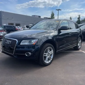 Blue 2016 Audi Q5 3.0T quattro Premium Plus for sale in Carlstadt, NJ
