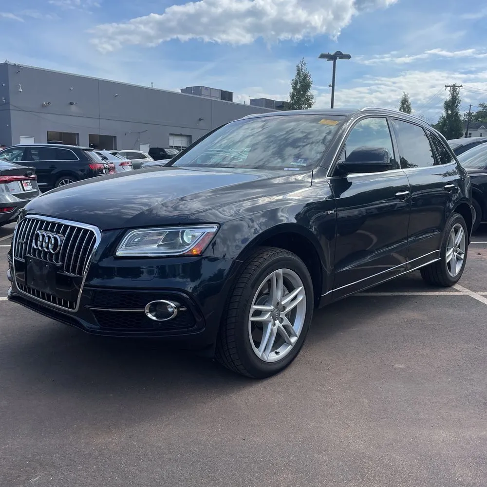 Blue 2016 Audi Q5 3.0T quattro Premium Plus for sale in Carlstadt, NJ