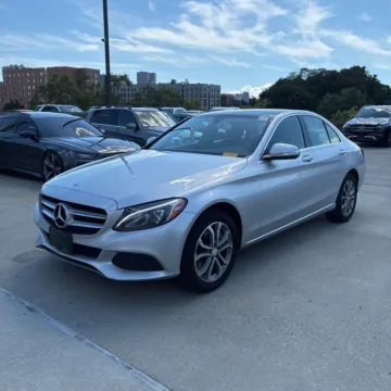Silver 2015 Mercedes-Benz C-Class C 300 4MATIC for sale in Carlstadt, NJ