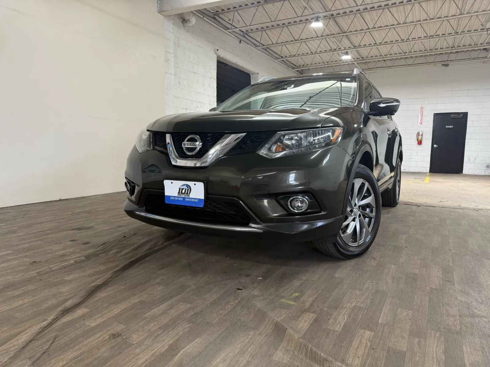 Green 2015 Nissan Rogue SL for sale in Carlstadt, NJ