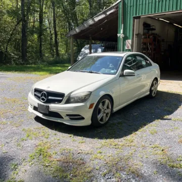 White 2011 Mercedes-Benz C 300 Sport 4MATIC for sale in Carlstadt, NJ