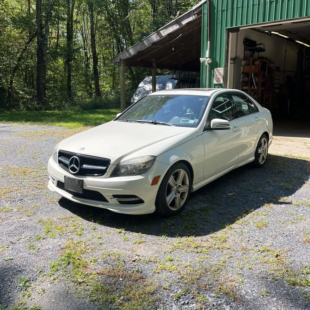 White 2011 Mercedes-Benz C 300 Sport 4MATIC for sale in Carlstadt, NJ