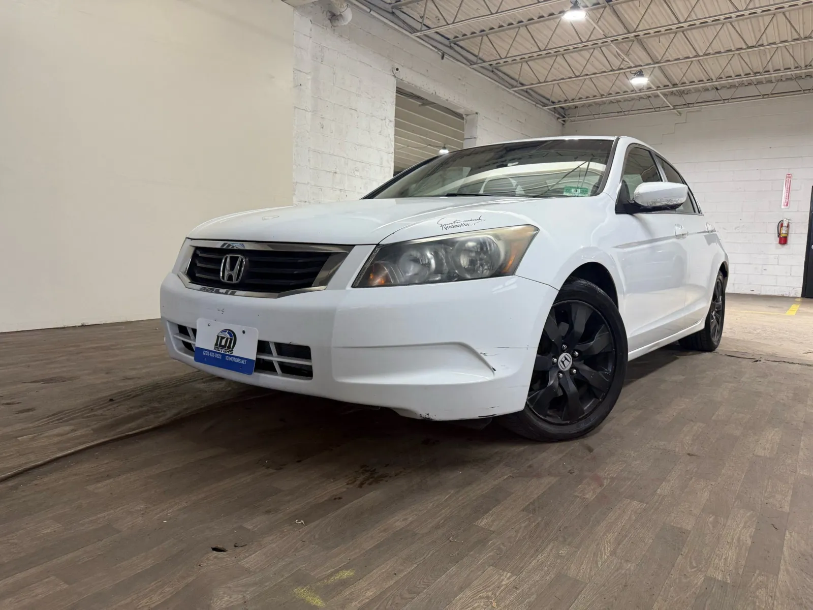 White 2009 Honda Accord 2.4 EX for sale in Carlstadt, NJ