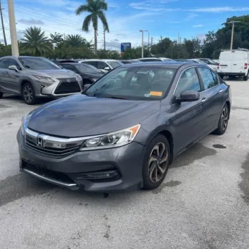 Silver 2016 Honda Accord EX-L for sale in Carlstadt, NJ