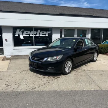 Black 2015 Honda Accord EX-L V-6 for sale in Carlstadt, NJ