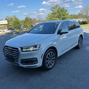 White 2017 Audi Q7 3.0T Premium for sale in Carlstadt, NJ