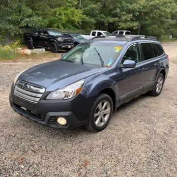 Blue 2014 Subaru Outback 2.5i Limited for sale in Carlstadt, NJ