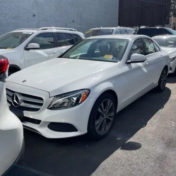 White 2015 Mercedes-Benz C 300 Sport 4MATIC for sale in Carlstadt, NJ