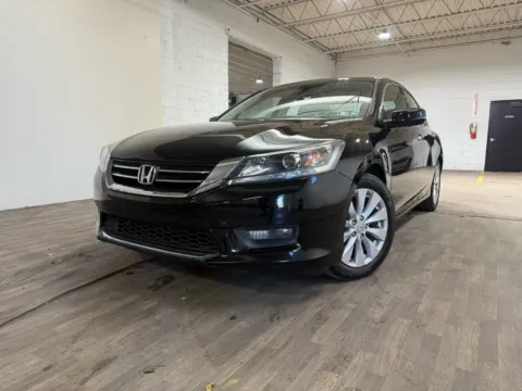 Black 2015 Honda Accord EX-L V-6 for sale in Carlstadt, NJ