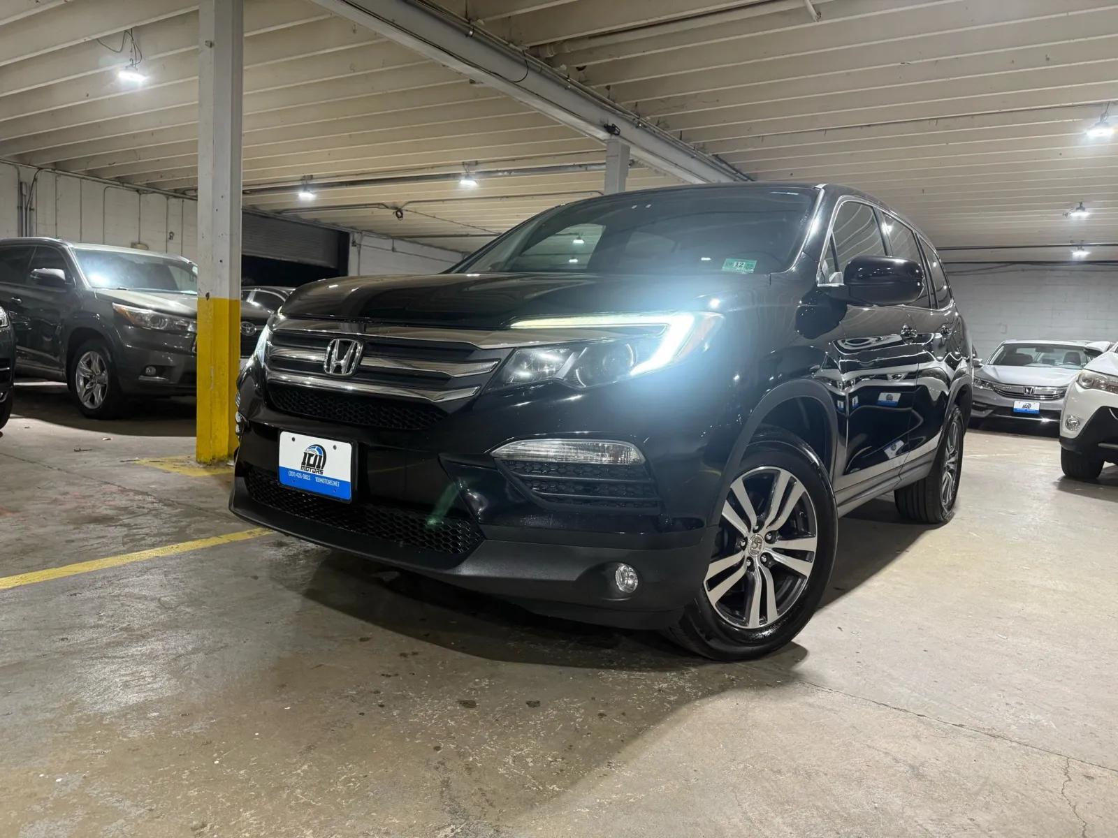 Black 2018 Honda Pilot EX-L for sale in Carlstadt, NJ