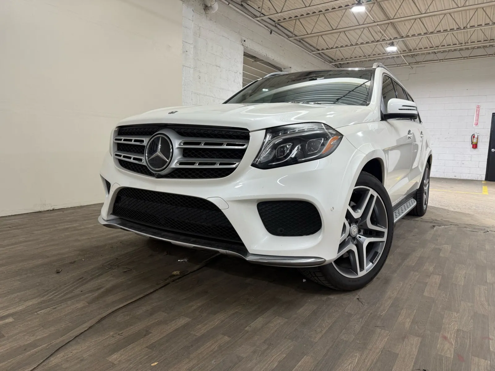 White 2017 Mercedes-Benz GLS 550 4MATIC for sale in Carlstadt, NJ