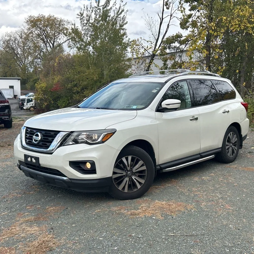 White 2017 Nissan Pathfinder SL for sale in Carlstadt, NJ