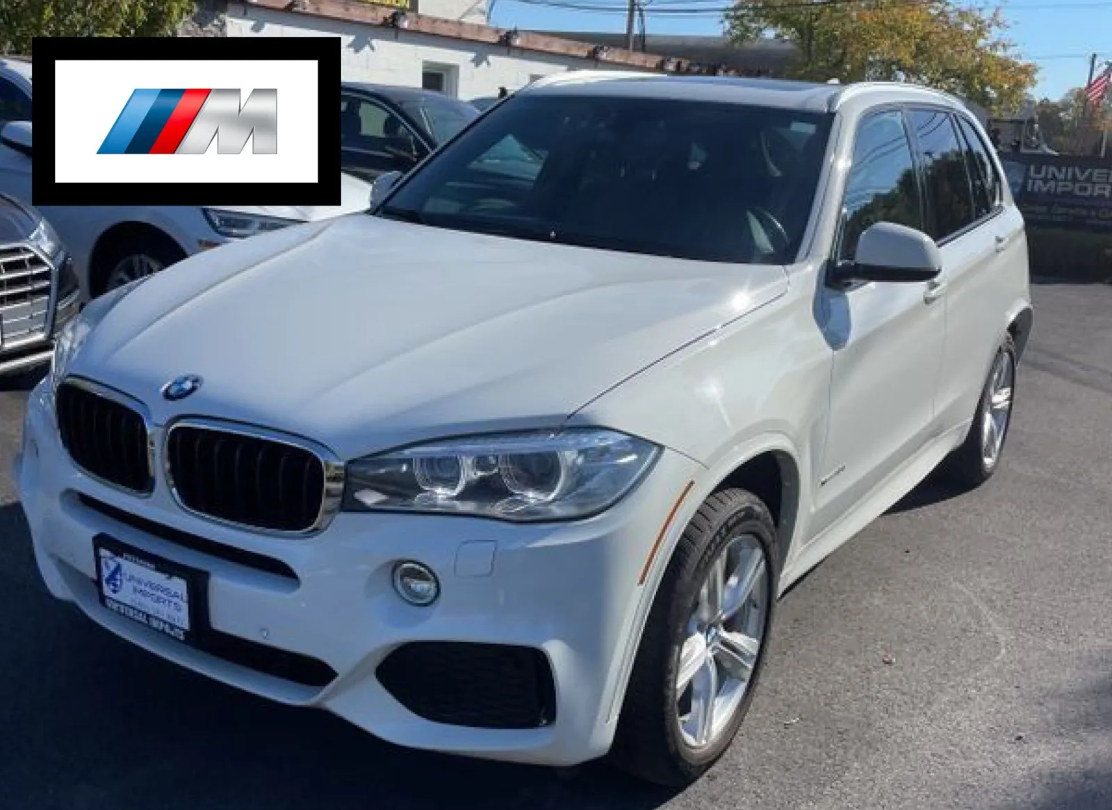 White 2016 BMW X5 xDrive35i for sale in Carlstadt, NJ