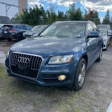 Blue 2016 Audi Q5 3.0T Premium Plus for sale in Carlstadt, NJ