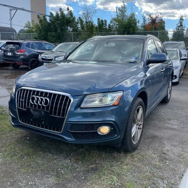 Blue 2016 Audi Q5 3.0T Premium Plus for sale in Carlstadt, NJ