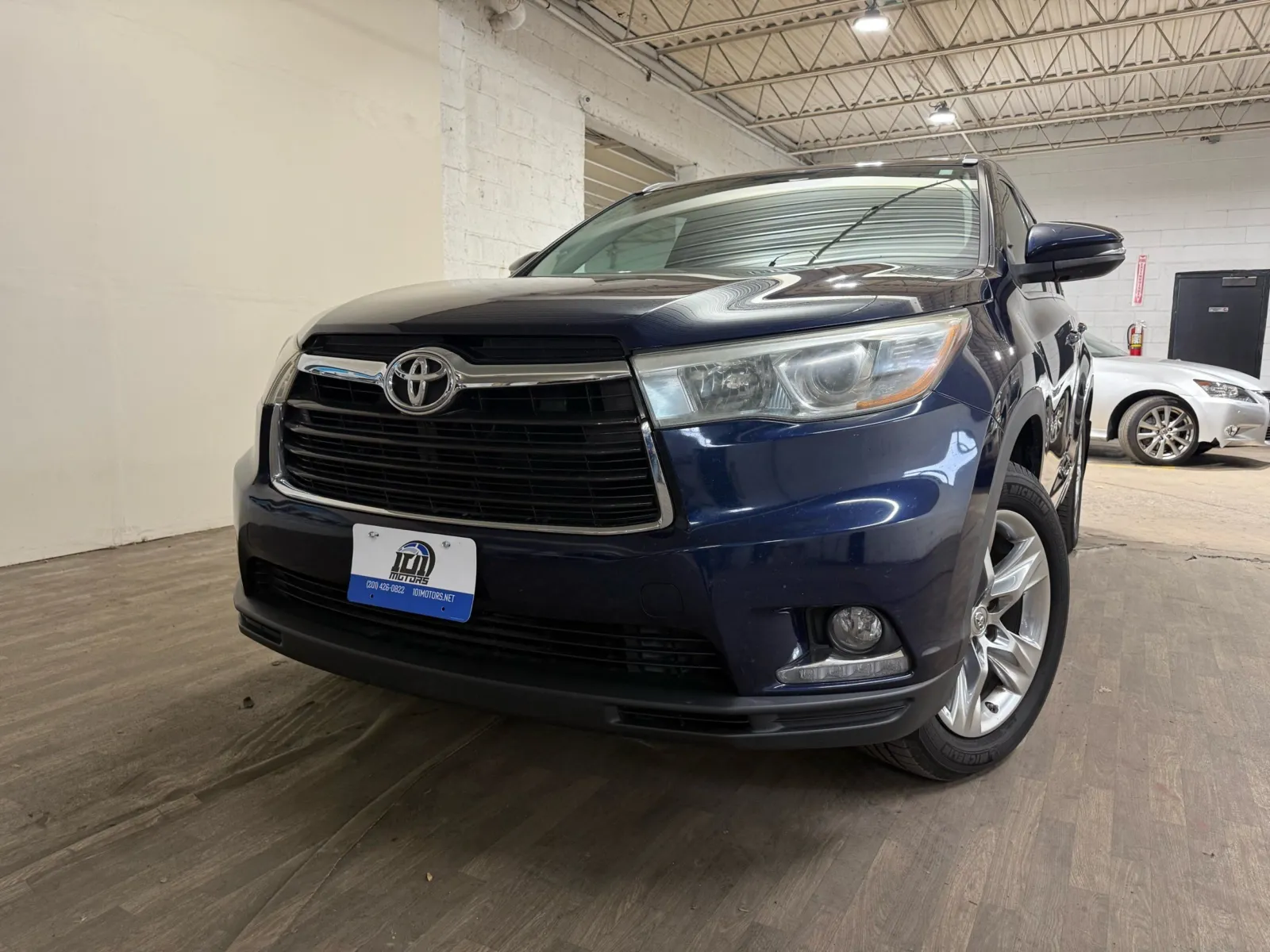 Blue 2015 Toyota Highlander Limited V6 for sale in Carlstadt, NJ