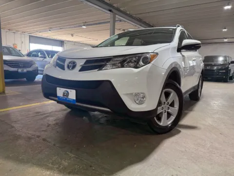 White 2013 Toyota RAV4 XLE for sale in Carlstadt, NJ