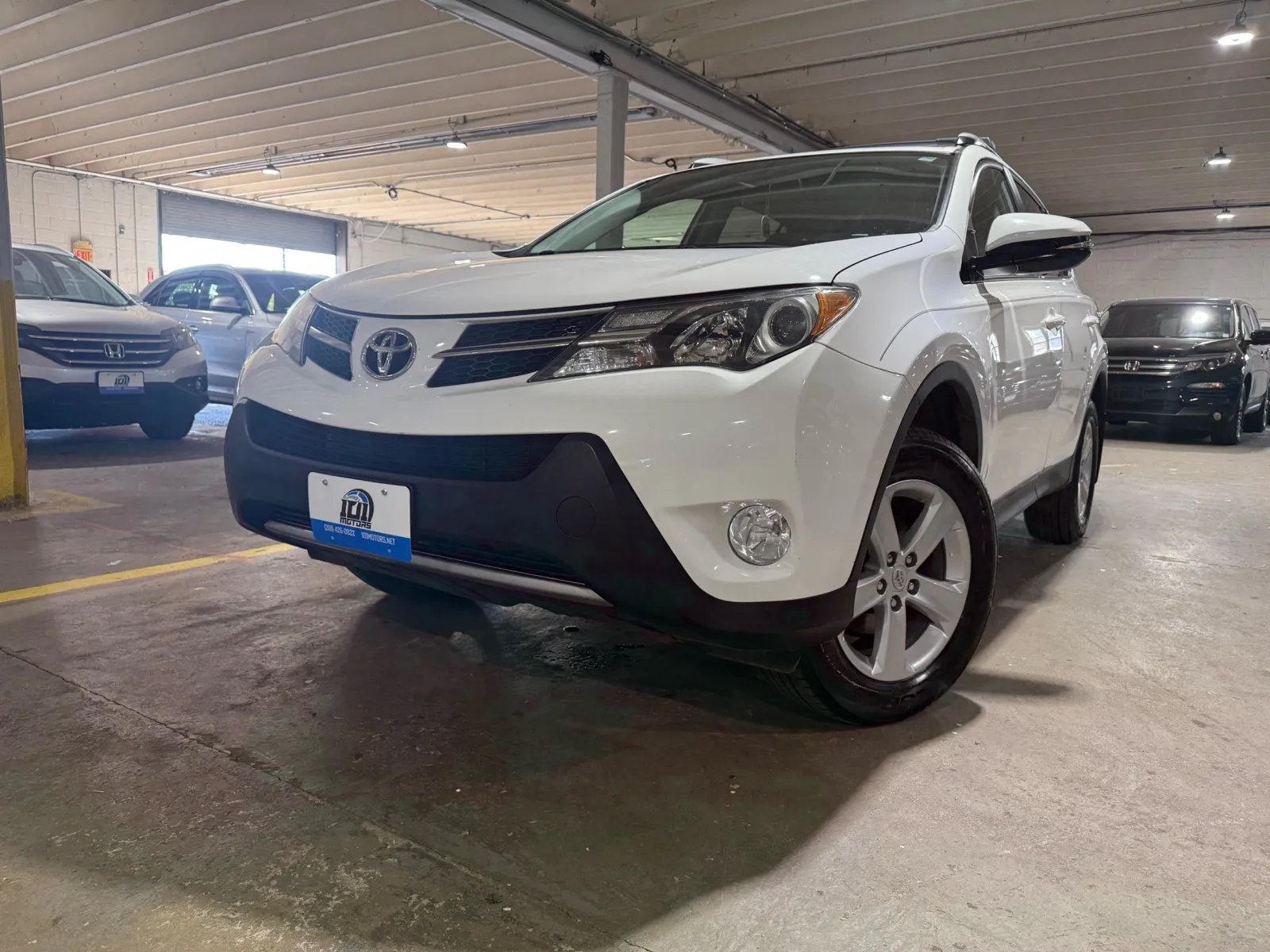 White 2013 Toyota RAV4 XLE for sale in Carlstadt, NJ