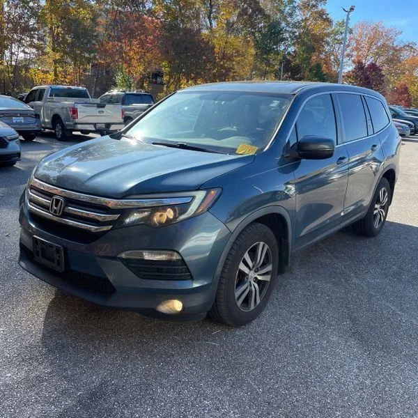 Blue 2017 Honda Pilot EX-L for sale in Carlstadt, NJ