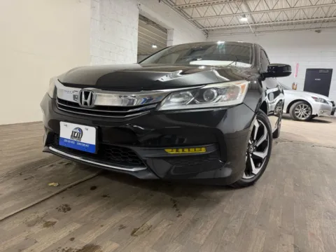 Black 2017 Honda Accord EX-L V6 for sale in Carlstadt, NJ