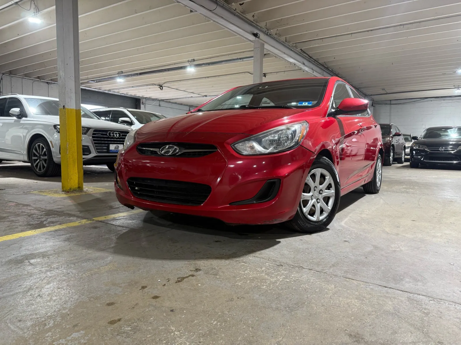 Red 2014 Hyundai Accent GLS for sale in Carlstadt, NJ