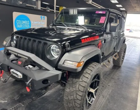 Black 2021 Jeep Wrangler Unlimited Sport S for sale in Columbus, OH